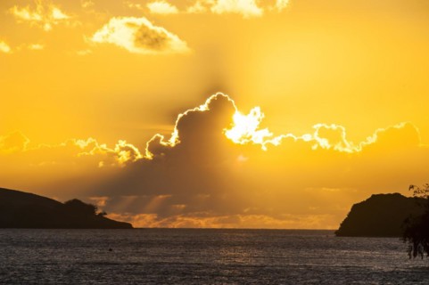 Sunset in the Yasawas