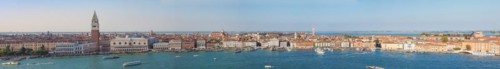 View of the city of Venice