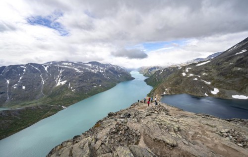 View of Lake Gjende