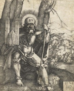 St. Sebaldus as a Pilgrim with a Church Model