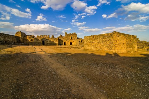 Imposing fortress in Qasr Al-Azraq