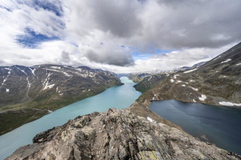 View of Lake Gjende