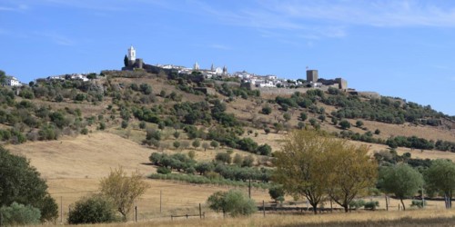 View over Monsaraz city and the surroundings