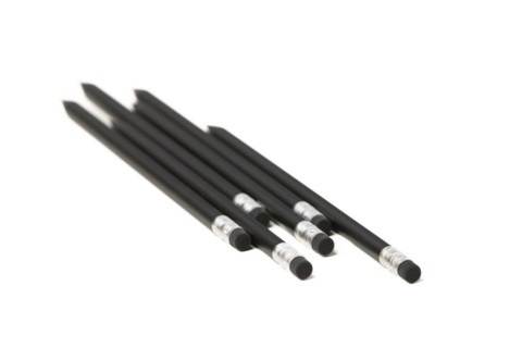 Pencils with eraser