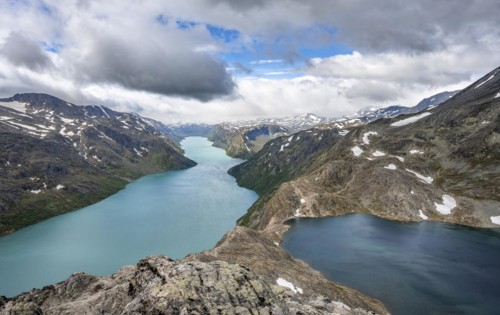 View of Lake Gjende