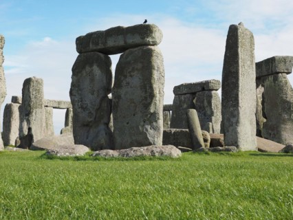 Stonehenge monument in Amesbury