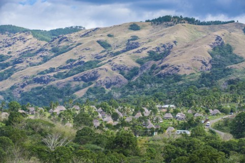 Navala village in the Highlands of Viti Levu