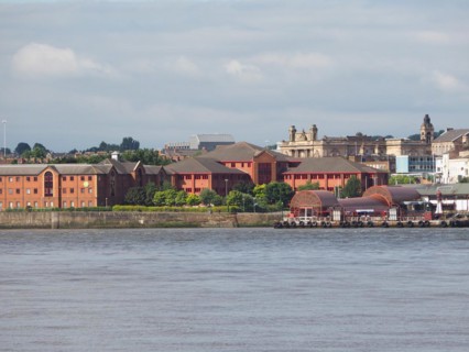 View of Birkenhead in Liverpool