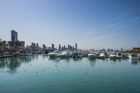 Yacht harbour on Marina Mall