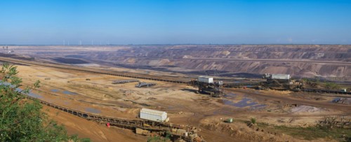 Garzweiler opencast lignite mine