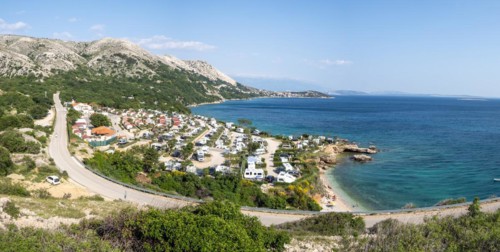 Camping ground near by Stara Baska