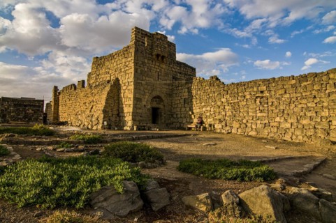 Imposing fortress in Qasr Al-Azraq