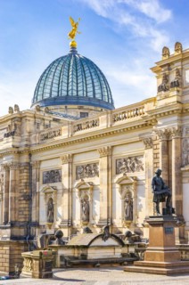 Lipsius Building of the Academy of Arts with folding dome