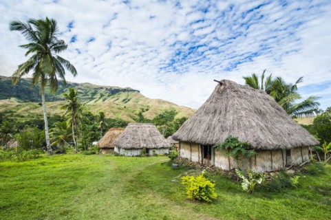 Navala village in the Highlands of Viti Levu