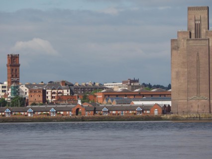 View of Birkenhead in Liverpool