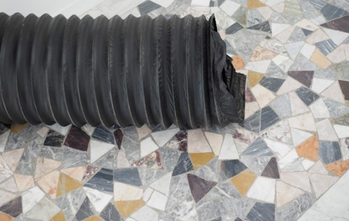 Hvac heat pump duct