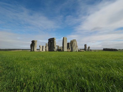 Stonehenge monument in Amesbury