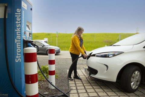 Electricity charging station in rural areas