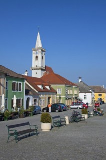 The village Rust near the Neusiedler Lake