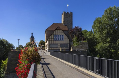 Picturesque view of the medieval Count's Castle