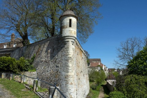 Ramparts of Avallon city