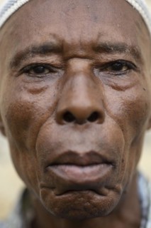 Man in Bomeh Village at KissyRoad dumpsite