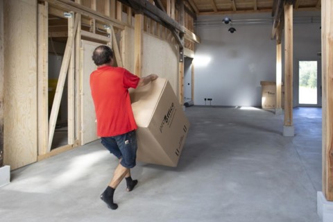 Moving into a renovated barn