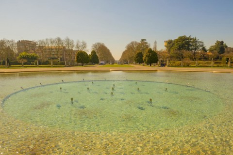 Water Fountain of Villa Reale in Monza