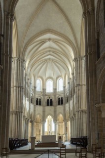 Vezelay labelled les Plus Beaux Villages de France. The nave