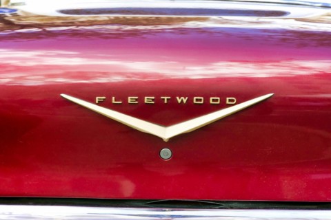 Cadillac Fleetwood logo on the boot