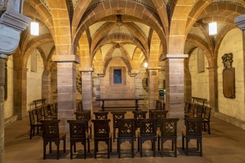 Crypt of the Basel Minster in Basel