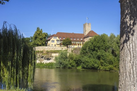 Picturesque view of the medieval Count's Castle