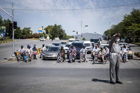 Street view in Islamabad