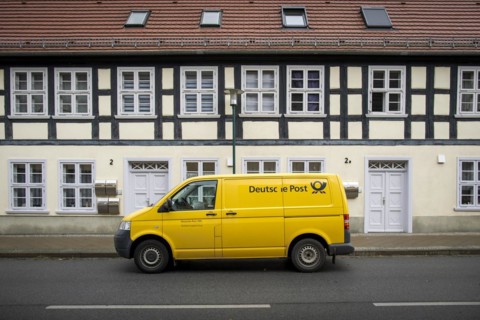 Deutsche Post wagon in Mirow