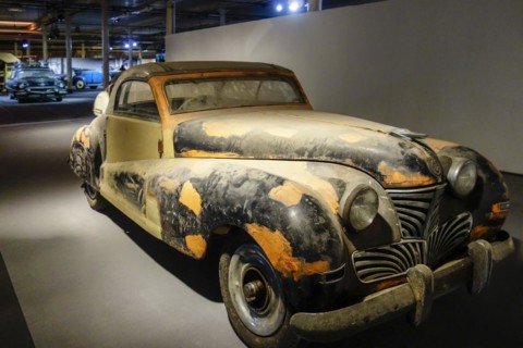 Rusty and dusty 1947 Delahaye 148L Oblin