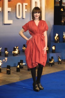Actress Dakota Blue richards attends the UK Premiere of LIFE OF PI on 03.12.2012 at Empire Leicester Square