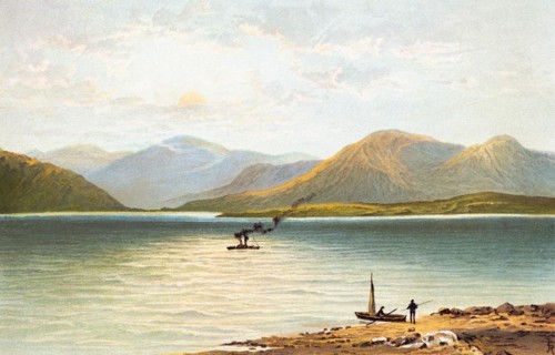 Ardgower Mountains seen from Ballachulish