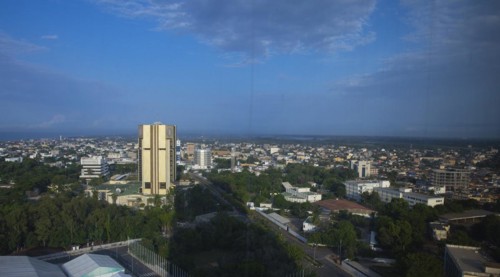City view of Lome