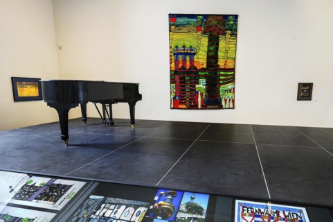 Friedensreich Hundertwasser exhibition at the Museum of Contemporary Art