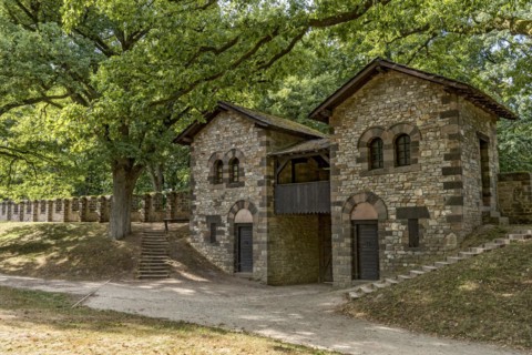 Retentura with the Porta Decumana