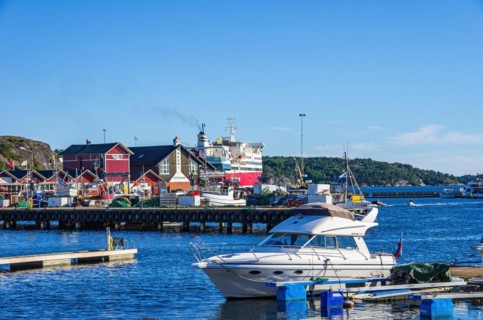 View over the southern harbour
