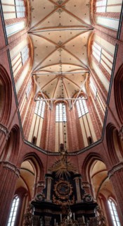 View of the main nave of St. Nicholas Church