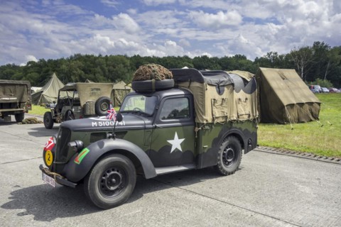 WW2 US army Hillman Light Utility Truck