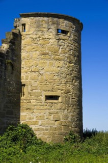 Exterior view of Ravensburg Castle in Kraichgau near Sulzfeld