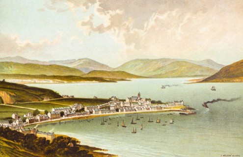 Small town Largs