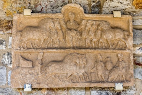 Relief in stone for Epona