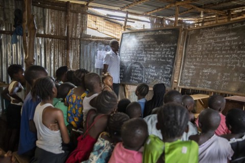 School in Bomeh Village at KissyRoad dumpsite