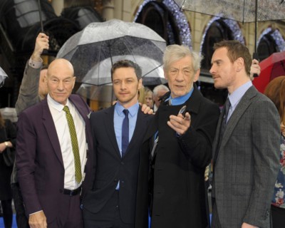 Cast attends the X-MEN: DAYS OF FUTURE PAST UK PREMIERE on 12.05.2014 at ODEON Leicester Square