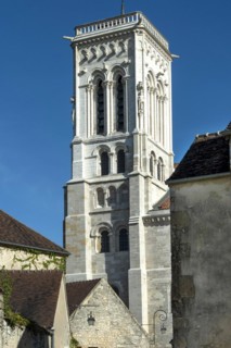 Vezelay labelled les Plus Beaux Villages de France. Basilica St Mary Magdalene.Unesco World heritage. Morvan regional natural park. Via Lemovicensis way to Santiago de Compostela. Yonne department. Bo...