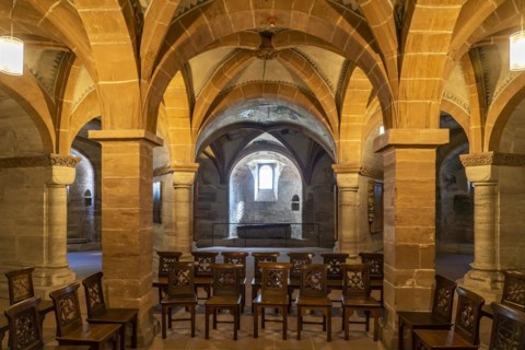 Crypt of the Basel Minster in Basel
